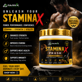 Parnik Naturals Stamina X Prash 200g & 500g | Ayurvedic Herbal Stamina, Strength & Vitality Supplement for Men | Energy, Endurance & Men's Wellness Formula