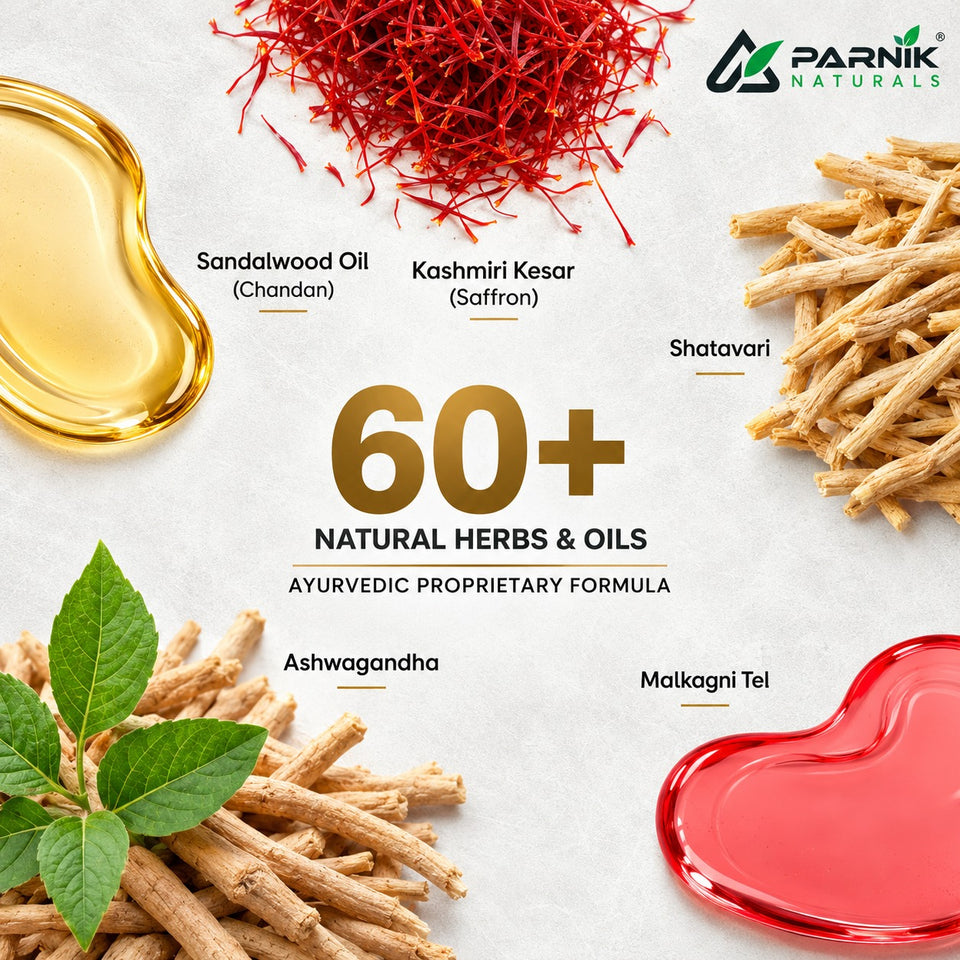 Stamina X Oil for Men | Ayurvedic Herbal Massage Oil