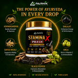 Parnik Naturals Stamina X Prash 500g – Ayurvedic Herbal Wellness Supplement for Men