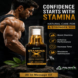 Parnik Naturals Stamina X Oil for Men – Premium Ayurvedic Herbal Massage Oil