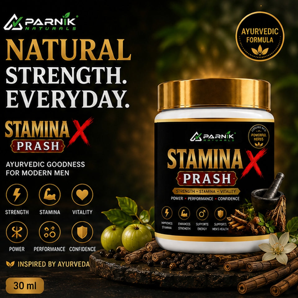 Parnik Naturals Stamina X Prash 500g – Ayurvedic Herbal Wellness Supplement for Men