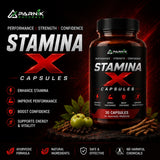 Parnik Naturals Stamina x 500Mg Capsules | Ayurvedic Men’s Vitality Support Supplement | Energy, Strength, Endurance & Wellness Support | 30 Capsules